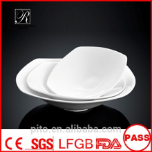 P&T porcelain factory square bowls, porcelain deep plates, square deep plates